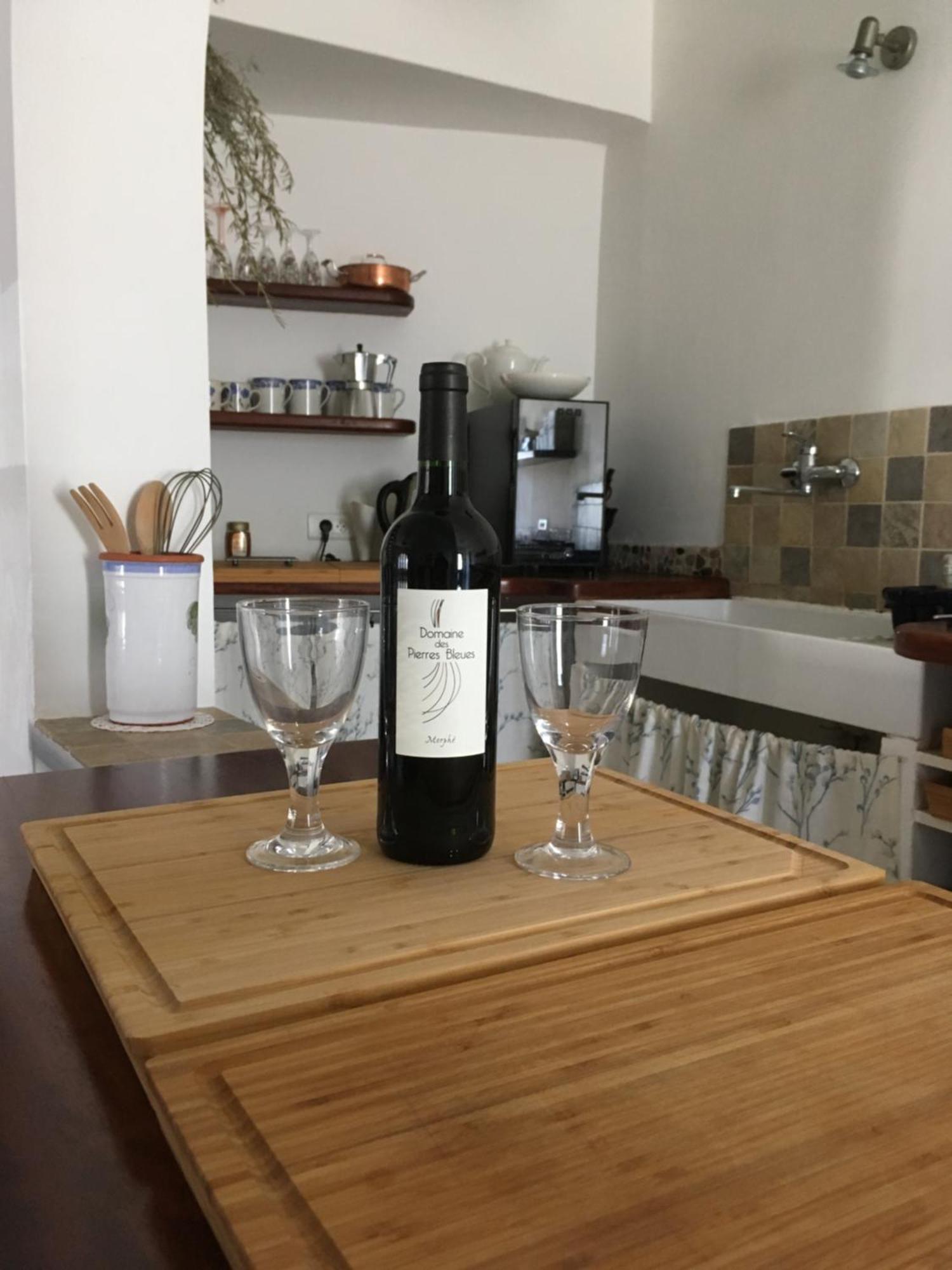 La Maison Vigne Vierge Lagrasse Kültér fotó