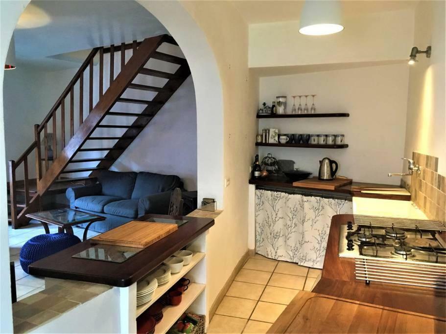 La Maison Vigne Vierge Lagrasse Kültér fotó